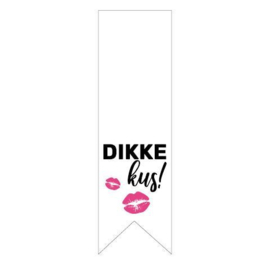 Stickers | Label dikke kus | 10 stuks