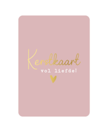Kerstkaart | Kerstkaart vol liefde!