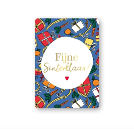 PRE ORDER Cadeaukaart | Fijne sinterklaas