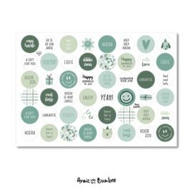 Stickervel | Groen