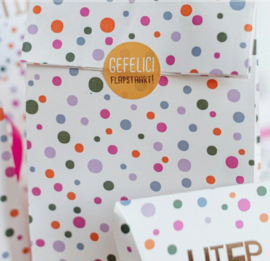 Blokbodemzak M | Confetti feest
