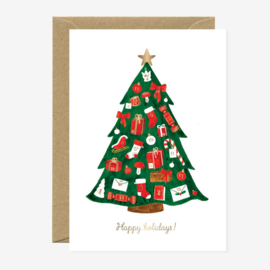 Kerstkaart | Advent kerstboom
