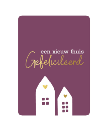 Ansichtkaart | Een nieuw thuis