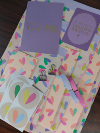 Inpakset | Duo hearts pastel