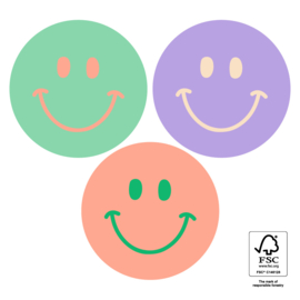 Stickers | Smileys | 12 stuks