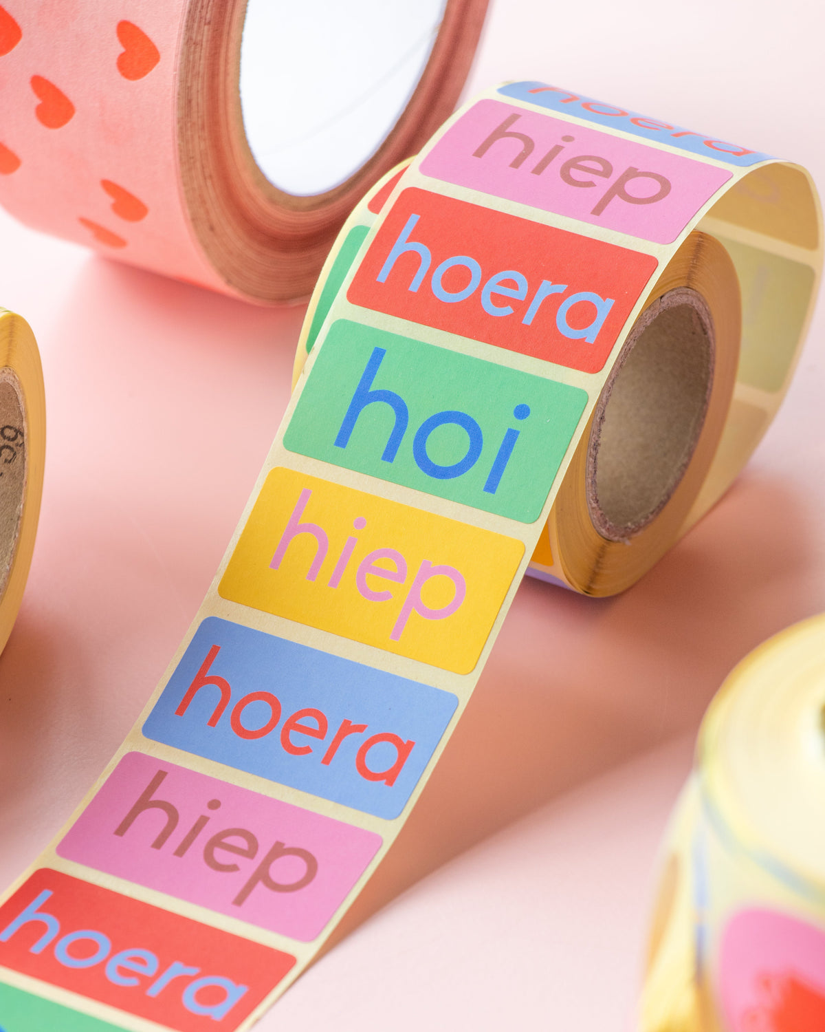 Stickers | Verjaardag | Hiep hiep hoera! | 10 stuks