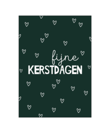 Kerstkaart | Fijne kerstdagen