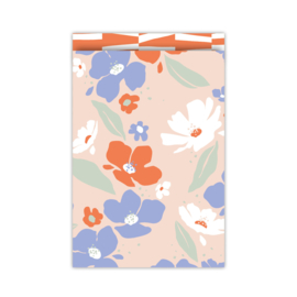 Inpakzakje L | Fresh flowers | 25 x 17 cm