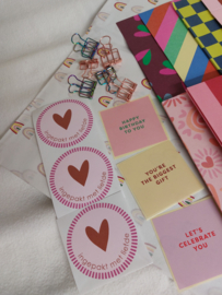 Inpakset | Blokzakken romantisch