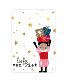 Ansichtkaart | Liefs van piet