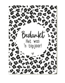 Kadokaart | bedankt einde schooljaar