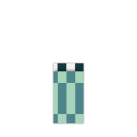 Inpakzakje S | Colorblocking duotone blauw