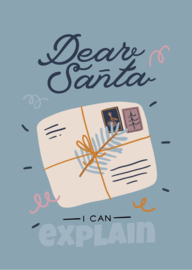 Kerstkaart | Dear santa