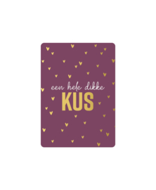 Kadokaart | Een hele dikke kus