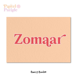 Ansichtkaart | Zomaar