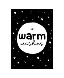 Kerstkaart | Warm wishes