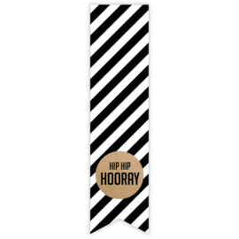Stickers | Label Hip Hip Hooray | Per 10 stuks