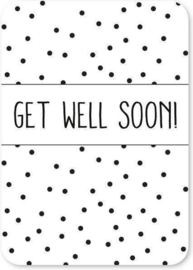 Ansichtkaart | Get well soon