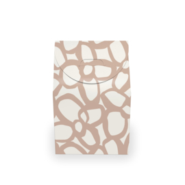 Cadeaudoosje M | Bold flowers wit