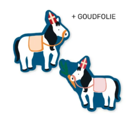 Stickers | Paard van Sinterklaas | 10 stuks
