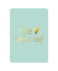 Ansichkaart | Fijne verjaardag