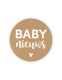 Stickers | Babynieuws | 10 stuks