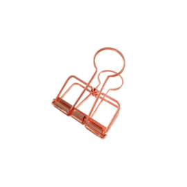 Binder clip | Rose goud