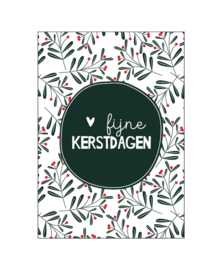 Kerstkaart | Fijne kerstdagen