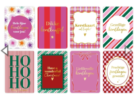 Voordeelset | thema roze | 8 kaarten