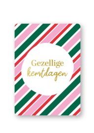 Cadeaukaart | Gezellige kerstdagen | Gekleurd