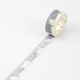 BGM masking tape ijsbeer