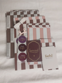 Inpakset | Colorblocking duotone