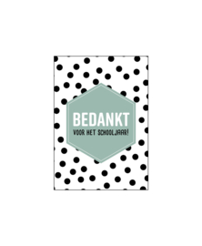 Kadokaart | Bedankt voor het schooljaar!