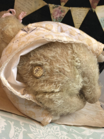 Hug Me Again Collectible bear "Lucette" standing about 10.5 inch tall.