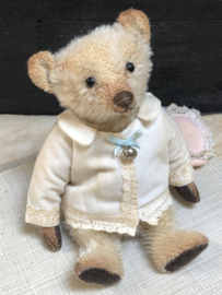 Hug Me Again Collectible bear "Julian" standing about 6 inch tall.
