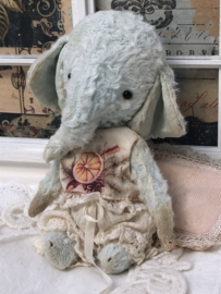 Hug Me Again Collectible Elephant "Little Silly" standing about 5 inch tall.