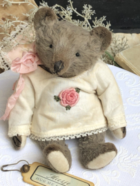 Hug Me Again Collectible bear "Miesje" standing about 6 inch tall.