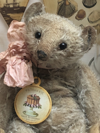 Hug Me Again Collectible bear "Pierre" standing about 9" inch tall.