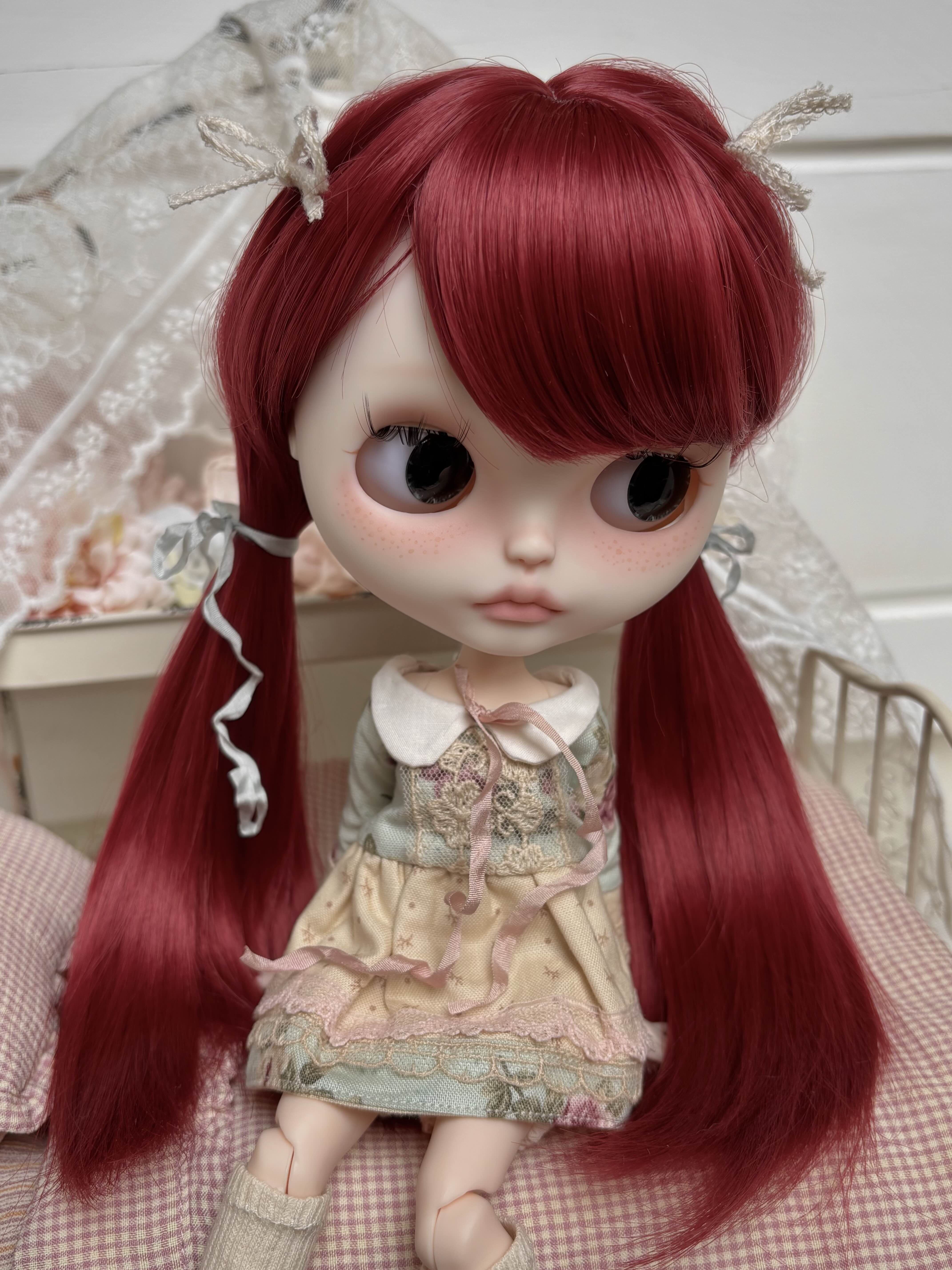 Customized Blythe Doll Poppy, OOAK