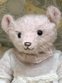 Hug Me Again Collectible bear "Rosalind" standing about 6 inch tall.