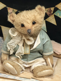 Hug Me Again Collectible bear "Vincent" standing about 12 inch tall.