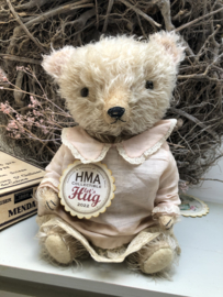 Whimsical Hug Me Again Collectible bear " Lil' Blossom " standing 10" inch tall.