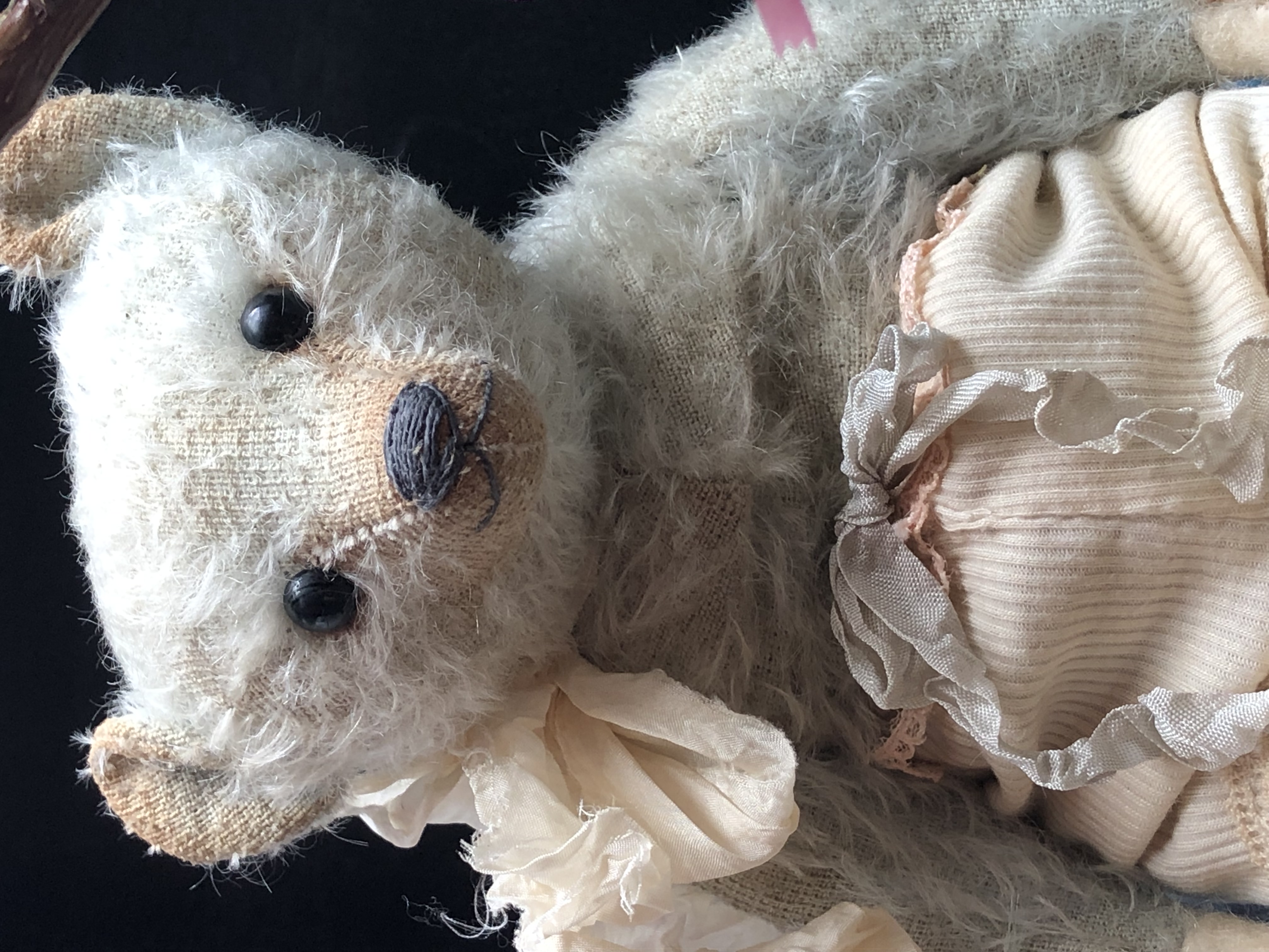 Hug Me Again Collectible bear "Edgar" standing about 9 inch tall.