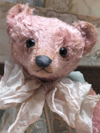 Hug Me Again Collectible bear "Pierre" standing about 9 inch tall.