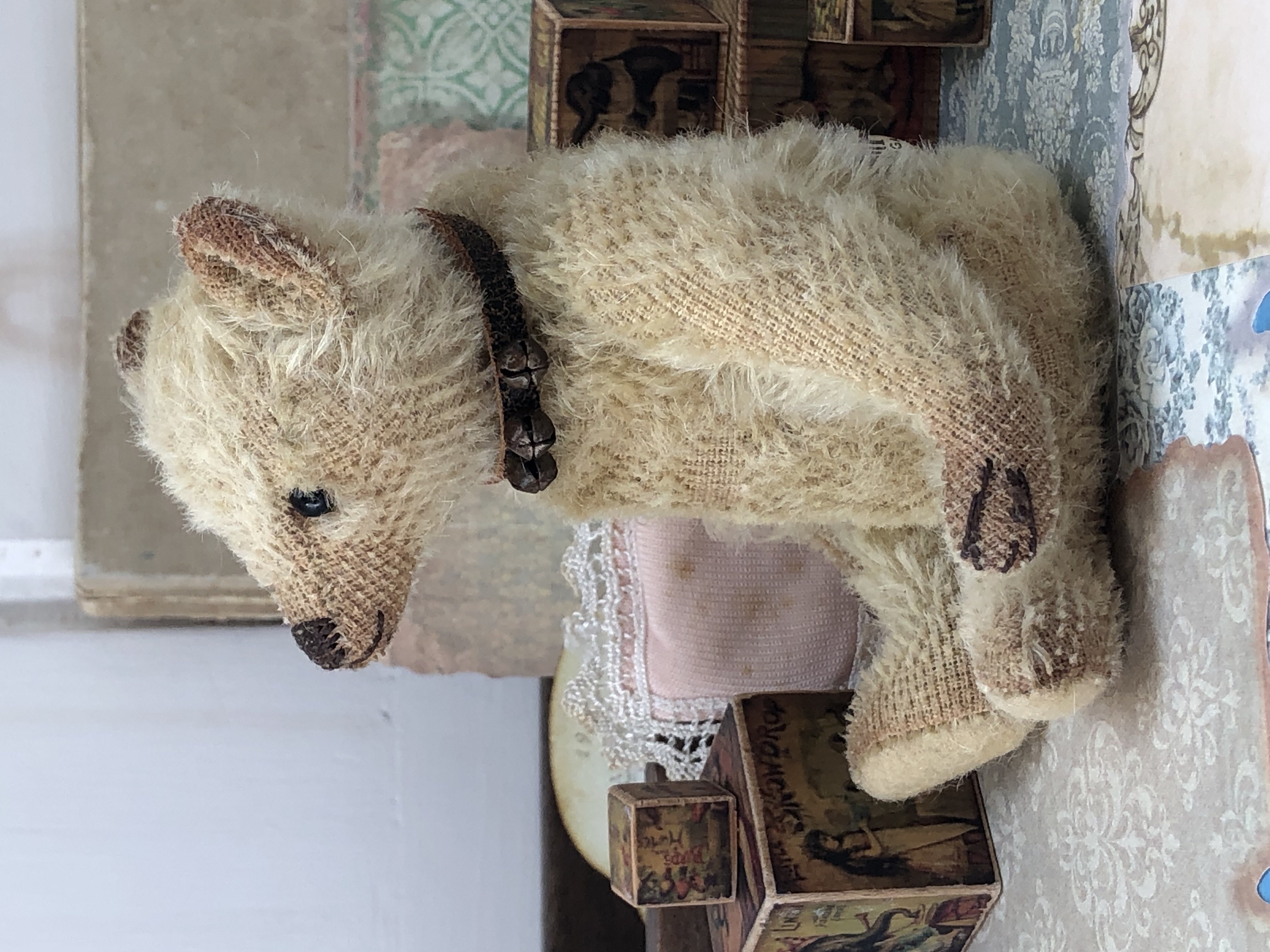 Hug Me Again Collectible bear "TED" standing about 6 inch tall.