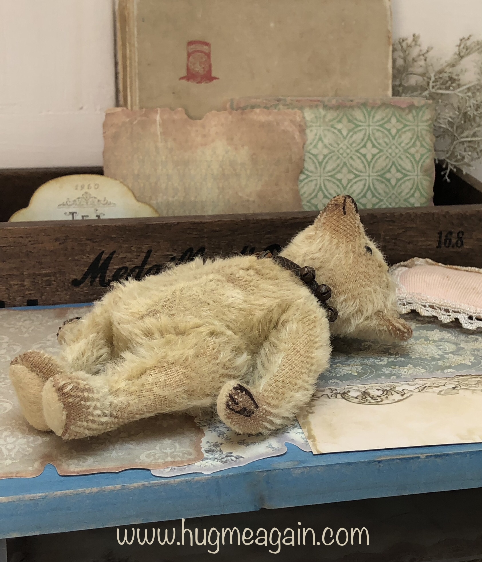 Hug Me Again Collectible bear "TED" standing about 6 inch tall.