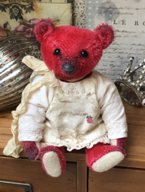 Hug Me Again Collectible bear "Loretto" standing about 6 inch tall.
