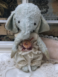 Hug Me Again Collectible Elephant "Little Silly" standing about 5 inch tall.