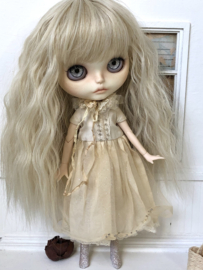 Shabby Chic vintage style festive set for Blythe TBL doll.