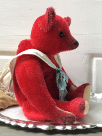 Hug Me Again Collectible bear "Little Atlas" standing about 9.5 inch tall.